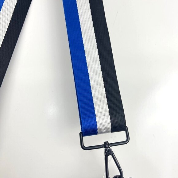 BCBGeneration Blue Quilted Puffer Hobo Bag 2 in 1 Chain Strap Shoulder Bag - Picture 7 of 11